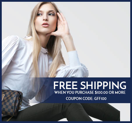 Free Shipping - When You Purchase $100.00 or More - Coupon Code: GFF100